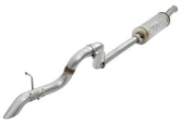 أنبوب عادم aFe MACH Force-Xp 2.5 بوصة 409 SS Catback عالي الارتفاع لسيارة Jeep Wrangler (JL) 3.6 لتر 4 أبواب 18-21